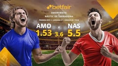 SD Amorebieta vs. Gimnàstic de Tarragona: alineaciones, horario, TV, estadísticas y pronósticos