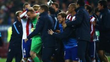 Seis millones de espectadores vieron al Atleti pasar a cuartos