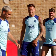 Primera sesión del día, con el padre de João de espectador