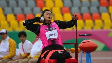 Ángeles Ortiz en competencia