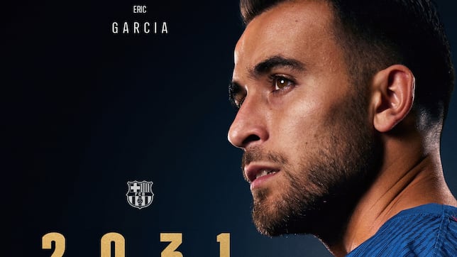 Oficial: Eric Garcia, renovado hasta 2031