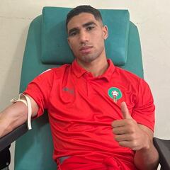 Los jugadores de Marruecos donan sangre por el terremoto