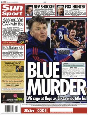 Portadas de la prensa mundial