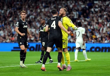 Michele Di Gregorio, el portero de la Juventus, evitó un resultado mucho más abultado para su equipo.