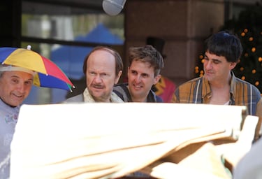 El cómico conquense y el torero fueron los amigos de Torrente en la quinta película de la saga.