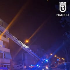 Un muerto en el incendio de una vivienda en Madrid