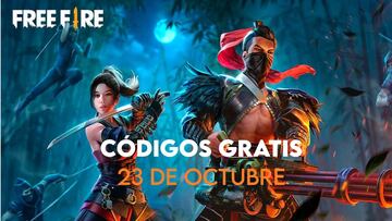 Free Fire | Códigos de hoy domingo 23 de octubre de 2022: recompensas gratis
