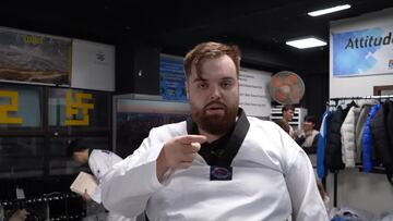 ibai taekwondo ibai deporte clase de taekwondo de ibai elxokas paella valenciana ibai corea del sur koi lol faker worlds mejores momentos ibai video taekwondo ibai llanos streamers