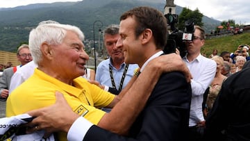 Raymond Poulidor, leyenda del ciclismo.