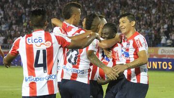 Huila 1 - 1 Junior: Chará marca el gol del empate en el final