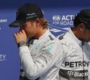 Nico Rosberg sobre lo ocurrido: “Solo fue un lance de carrera”