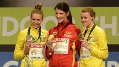 Ruth Beitia, oro en altura