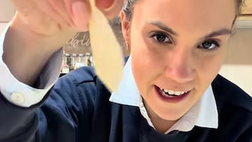 Sabina Banzo, influencer de cocina, revela el truco para hacer la mejor tortilla de patatas: “Hay que cortarla muy muy fina”