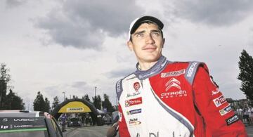 Craig Breen de la escudería Citroën Total Abu Dhabi WRT.