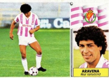 Jorge Aravena marcó 10 goles en el Valladolid en la temporada 1985-1986