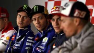 Márquez y Rossi rompen su contrato de merchandising