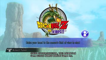 Captura de pantalla - Dragon Ball Z for Kinect (360)