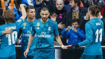 La bbC regresó en Mestalla y vuelve a dejar dudas sobre el equilibrio del equipo.