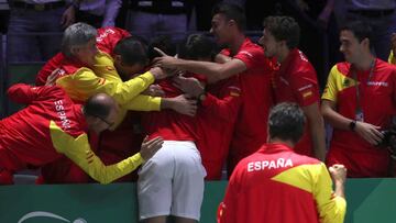 España 2 - 0 Canadá, Copa Davis 2019: resultado y resumen