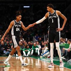 Wembanyama ya sabe lo que es jugar en Boston