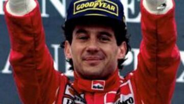 Ayrton Senna, mito de la F&oacute;rmula 1.