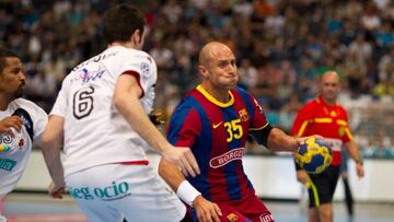 Igropulo en un partido frente al Ciudad Real