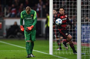Ter Stegen: "Chicharito es incómodo para cualquier zaga"