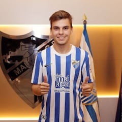 Aleix Febas es el segundo fichaje invernal del Málaga tras Vadillo