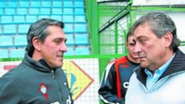 <b>SE QUEDA. </b>Murcia dirigirá hoy el entrenamiento en A Madroa después de ser ratificado.