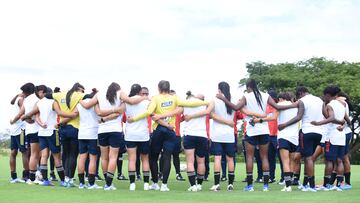 Entrenamiento Colombia Sub-20 6 de agosto