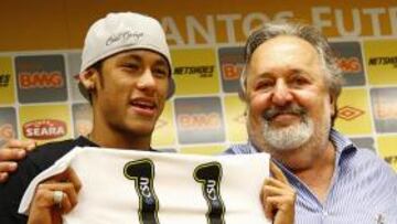 <b>SORPRESA. </b>El Santos anunció la renovación de Neymar hasta 2014 el pasado miércoles.