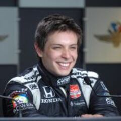 Gabby Chaves, campeón de novatos de la IndyCar