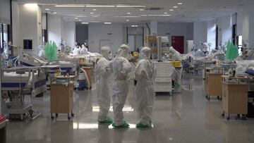 UCI Covid en Valdecilla