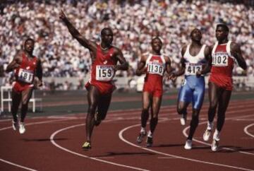 Ben Johnson fue otro atleta que desprestigió el deporte. Ganó la medalla de oro en los 100 metros durante los Juegos Olímpicos de Seúl en 1988 estableciendo un nuevo récord mundial. Sin embargo, tras dar un positivo en estanozolol fue despojado de la medalla y de su logro mundial.
