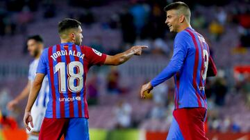 15/08/21 PARTIDO PRIMERA DIVISION 
 FC BARCELONA - REAL SOCIEDAD
 JORDI ALBA  PIQUE 