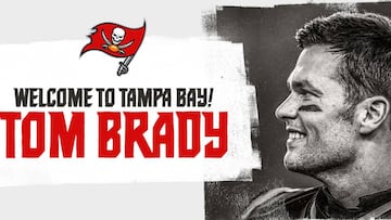 Los Bucs dieron la bienvenida a Brady.