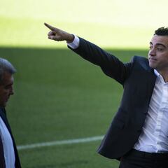 Otra novedad de Xavi: introduce simulación de partido