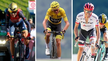 Vincenzo Nibali, Chris Froome y Alberto Contador parten como favoritos a lograr el triunfo en la Vuelta a España 2017.
