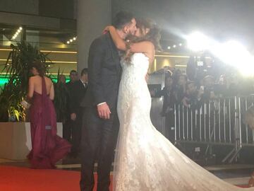 Messi y Antonella Roccuzzo como marido y mujer.