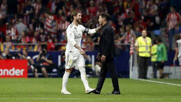 Atlético Madrid claim Sergio Ramos insulted assistant referee