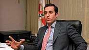 <B>SORPRENDIDO</B>. Álvaro Ruiz-Mateos esperaba que Competición atendiese las alegaciones del Rayo.