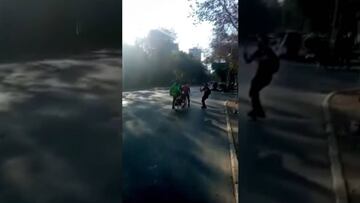 La cómica versión a la chilena del popular 'meme del ataúd'