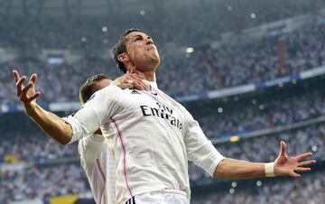 10 goles con el Real Madrid (empat¨® con Neymar y Messi)