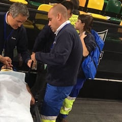 El UCAM gana crédito pero Rojas acaba en el hospital