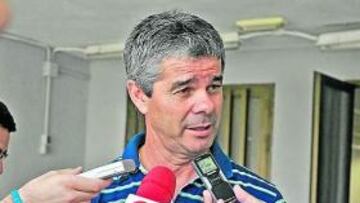 <b>DURO. </b>David Amaral apuesta por los que "están por la labor" de sacar al Castellón adelante.