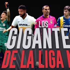 Los cinco jugadores más altos del Apertura 2021