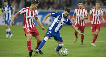 Llorente, en el anterior Alavés-Atlético.