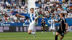 La defensa del Leganés respira