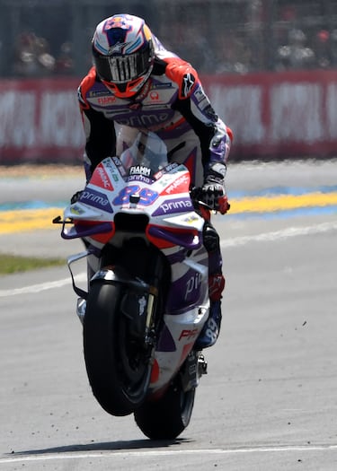 Jorge Martín quedó segundo.