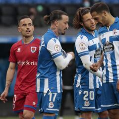 Menudo y Quiles, tantos goles como todo el Deportivo junto